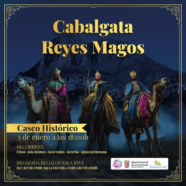 FINESTRAT SE PREPARA PARA RECIBIR LAS CABALGATAS DE LOS REYES MAGOS EN LA CALA Y EN EL CASCO HIST&Oacute;RICO