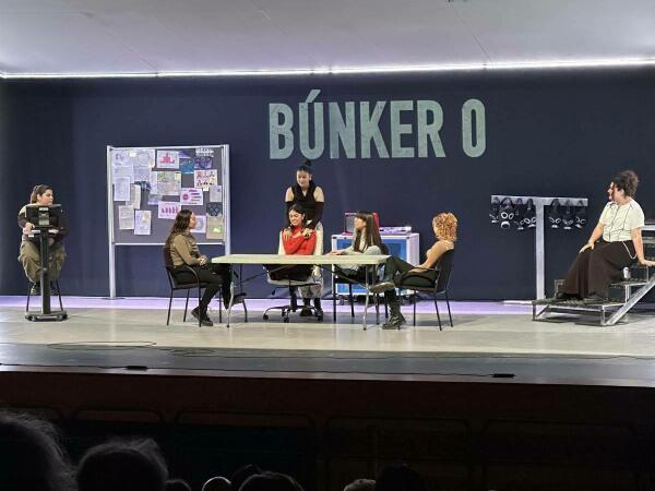 Gaudint Teatre triunfa con el estreno de “Búnker 0”  en l’Auditori 