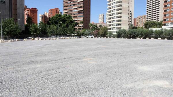 Benidorm abre mañana el parking disuasorio de la calle Lérida con capacidad para unas 200 plazas