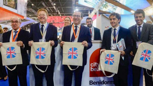 Benidorm, de nuevo, en la Feria de Turismo de Londres