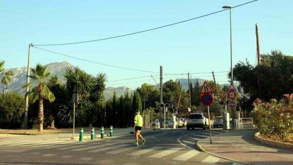 Benidorm mejora el entorno del Camí del Llandero para ganar fluidez y seguridad durante el corte de Beniardá 