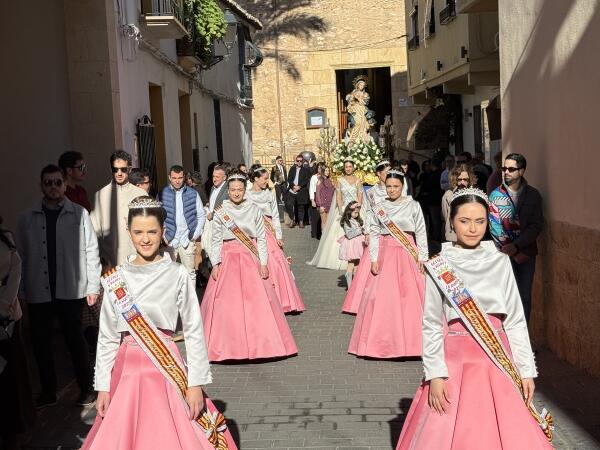  La &ldquo;Pur&iacute;sima Concepci&oacute;n&rdquo; volvi&oacute; a las calles de La Nuc&iacute;a 