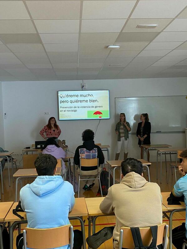 Igualdad imparte talleres de Coeducación en el Instituto