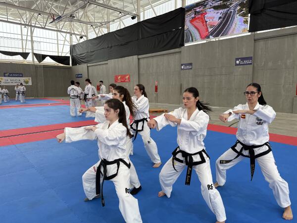 La Selecci&oacute;n Espa&ntilde;ola de Taekwon-Do ITF prepara el Europeo en La Nuc&iacute;a
