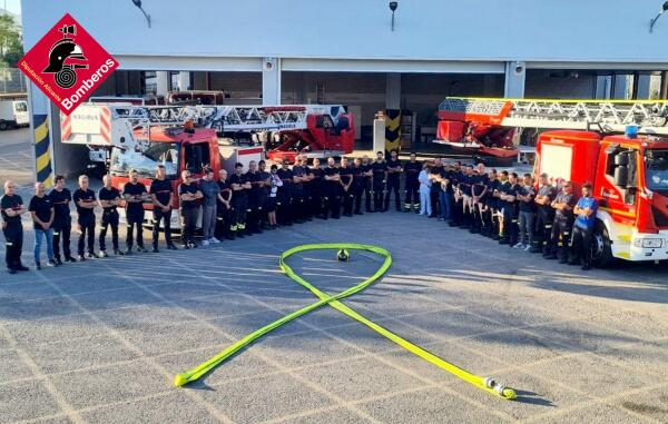 RECORDATORIO SEPELIO BOMBERO BENIDORM