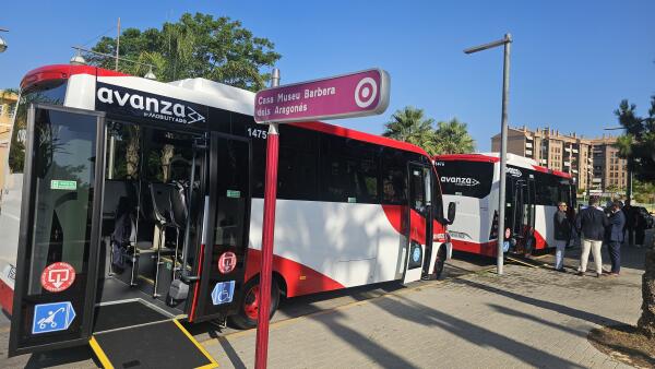 Se renuevan la flota de autobuses del servicio de transporte urbano de Villajoyosa