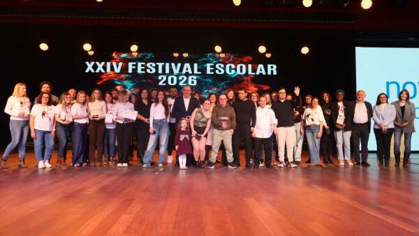 El Benidorm Palace se llena en el XXIV Festival Escolar de FAMPA Marina Baixa a beneficio de Asmibe, AFA y AFEM  