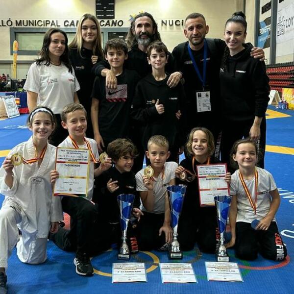 CLUB TAEKWONDO FINESTRAT, MEJOR CLUB DE ESPAÑA EN EL CAMPEONATO POR CLUBS 2023