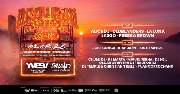 Comienza la cuenta atr&aacute;s para Oro Viejo Festival by DJ Nano: Benidorm se prepara para el gran reencuentro de la cultura dance