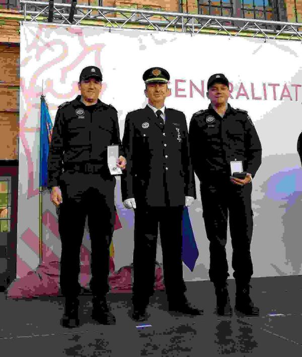 Seis policías de La Nucia premiados por el IVASPE 