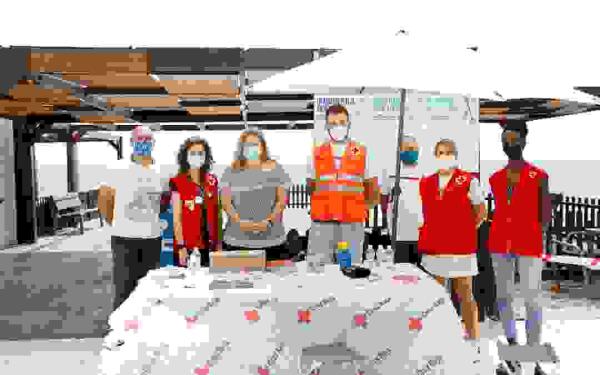 Cruz Roja inicia una campa&ntilde;a de sensibilizaci&oacute;n y prevenci&oacute;n en la playa de l&rsquo;Albir.