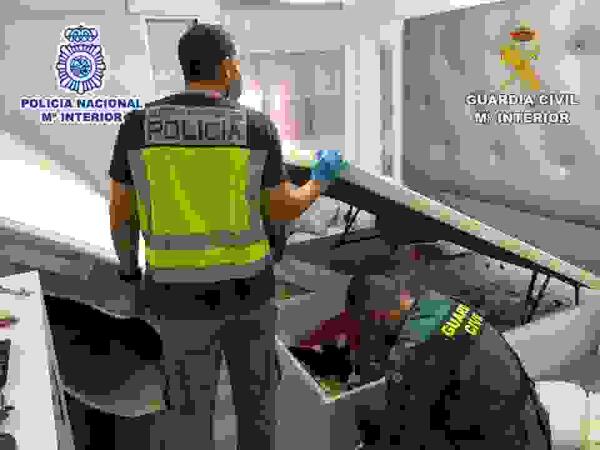 La Guardia Civil y la Policía Nacional detienen a 43 personas y desarticulan la principal Organización Criminal dedicada al tráfico de drogas en la zona Norte de Alicante y en San Vicente del Raspeig 