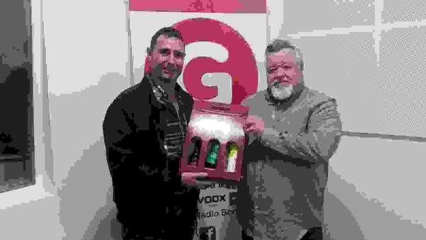 Pedro Andreu, tercer ganador del concurso de Bodegas Antonio Alcaraz y Gestiona Radio