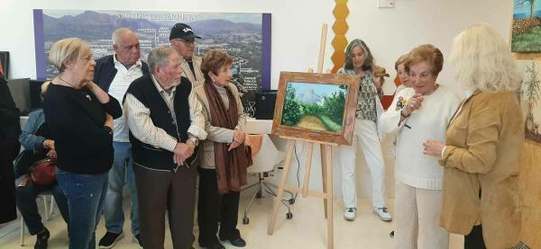 La Casilla inauguró nueva exposición de pintura de Mª Ángeles Cano