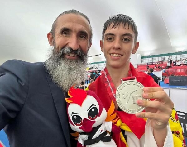 Jairo Agenjo, SUBCAMPEÓN DEL MUNDO DE TAEKWONDO 