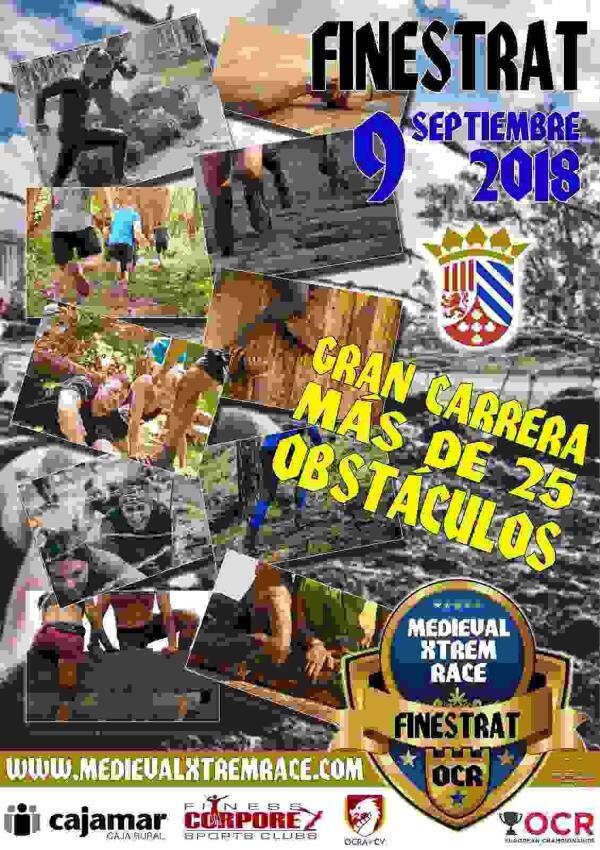 Finestrat acoge este domingo la &ldquo;Medieval Xtrem Race&rdquo;, carrera de obst&aacute;culos de la liga espa&ntilde;ola y puntuable para el campeonato europeo