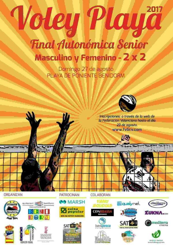 Este domingo se disputa la final auton&oacute;mica de Voley playa en Benidorm