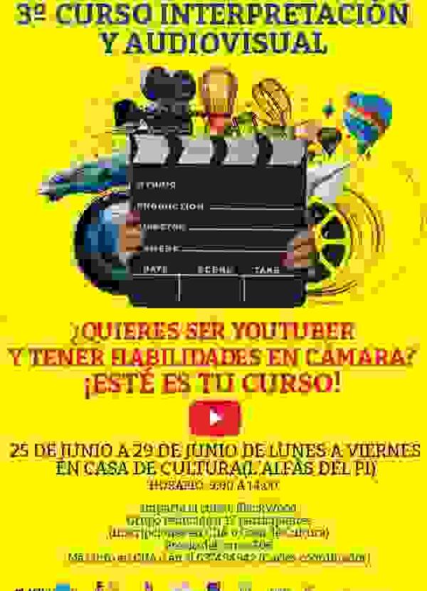 Alfaz &middot; Juventud lanza una nueva edici&oacute;n del Curso de Interpretaci&oacute;n y Audiovisual