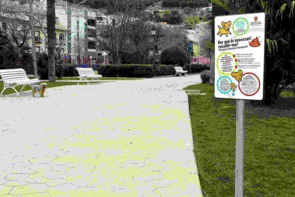 Callosa &middot; Carteles de concienciaci&oacute;n para la recogida de excrementos caninos de la v&iacute;a p&uacute;blica 