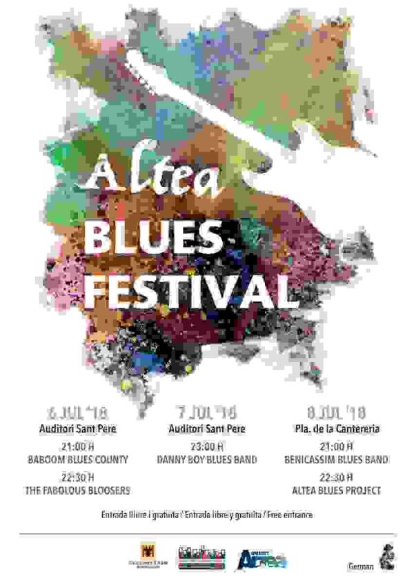 Auditori de Sant Pere y Pla&ccedil;a de la Cantereria, escenarios del Altea Blues Festival