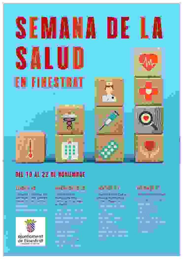 Finestrat celebra su Semana de la Salud del 18 al 22 de noviembre
