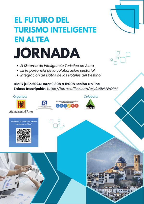 Altea organiza una jornada online sobre el Futuro del Turismo Inteligente en el municipio 