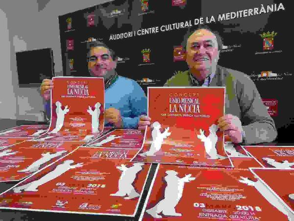 La Uni&oacute; Musical La Nuc&iacute;a estrena una pieza de Ximo Cano basada en un poema de Estell&eacute;s 