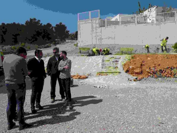 El Taller de Empleo creará una zona recreativa en la Muixara de La Nucía