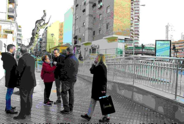 Benidorm &middot; El Ayuntamiento ha ejecutado ya el 95% de las obras y mejoras del Plan de Accesibilidad 