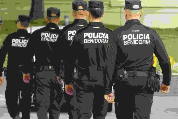 Benidorm despliega un dispositivo policial especial coincidiendo con las fechas en que se celebrarían las Festes Majors Patronals