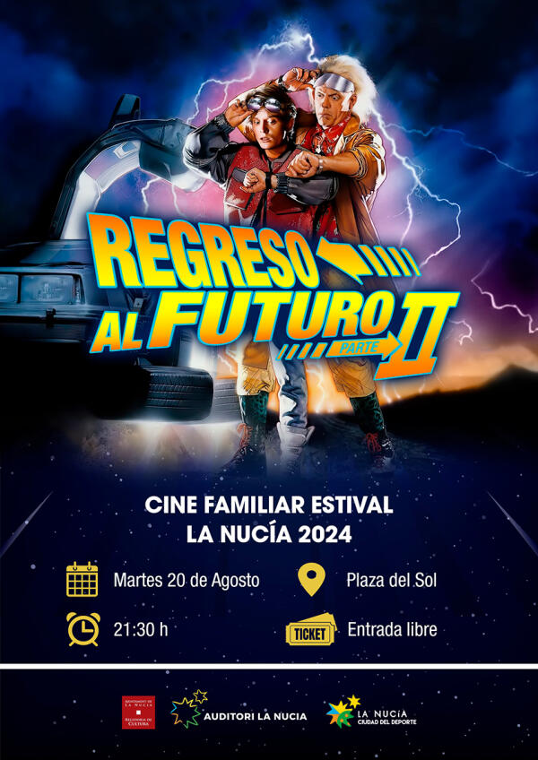 La plaza de Sol proyectará esta noche “Regreso al Futuro 2”  