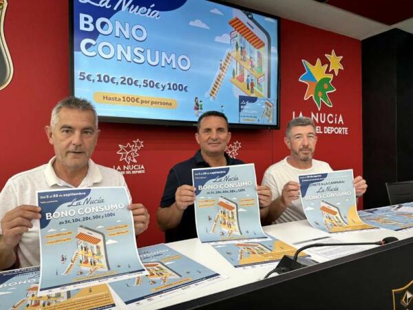 Vuelve la campaña “Bono Consumo La Nucía” en septiembre