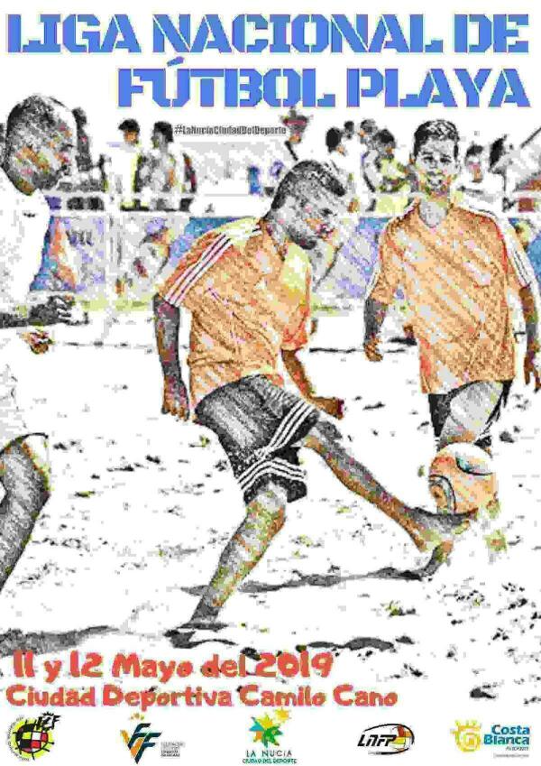La Liga Nacional de Fútbol Playa arranca este fin de semana a #LaNuciaCiudadDelDeporte 