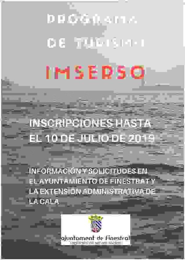 Finestrat // Hasta el próximo miércoles 10 de julio se puede solicitar plaza para participar en el Imserso