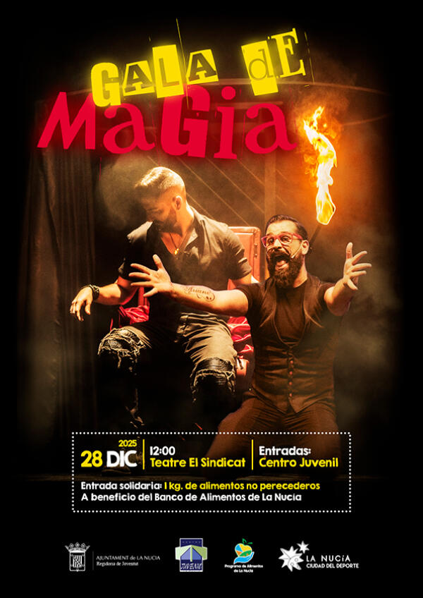 Las entradas de la VIII Gala Solidaria de Magia ya a la venta