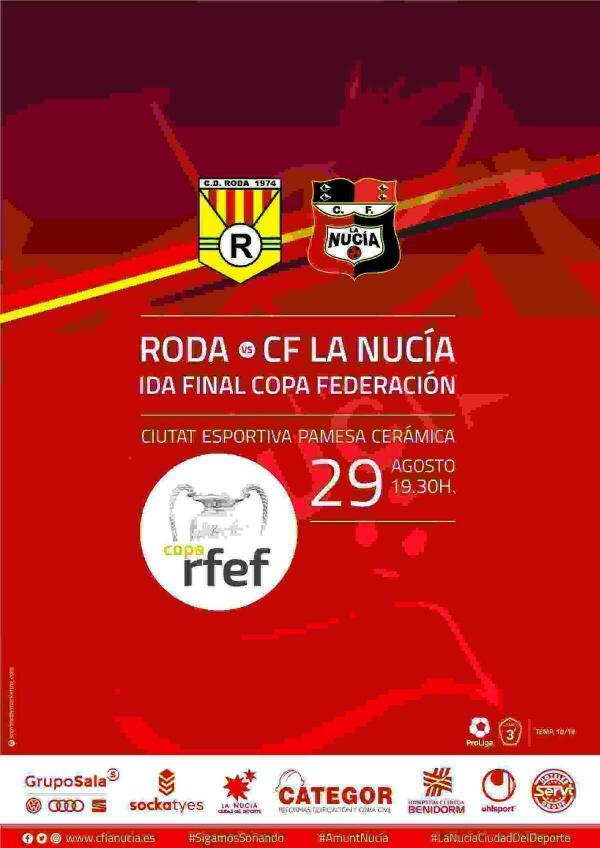 El CF La Nuc&iacute;a disputa la final de la Copa RFEF por primera vez en su historia