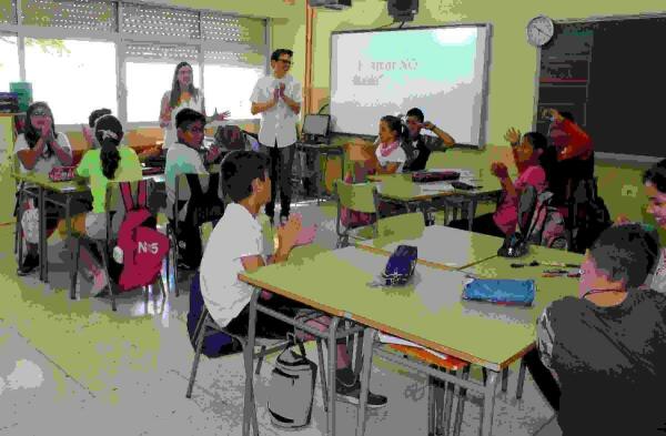 Callosa // Alumnos de los colegios públicos Bernat de Sarrià y Mirantbò asisten a un taller sobre Igualdad 