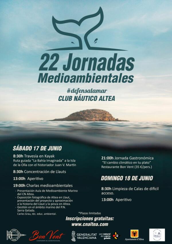 Se acercan las Jornadas Medioambientales del Club Náutico de Altea