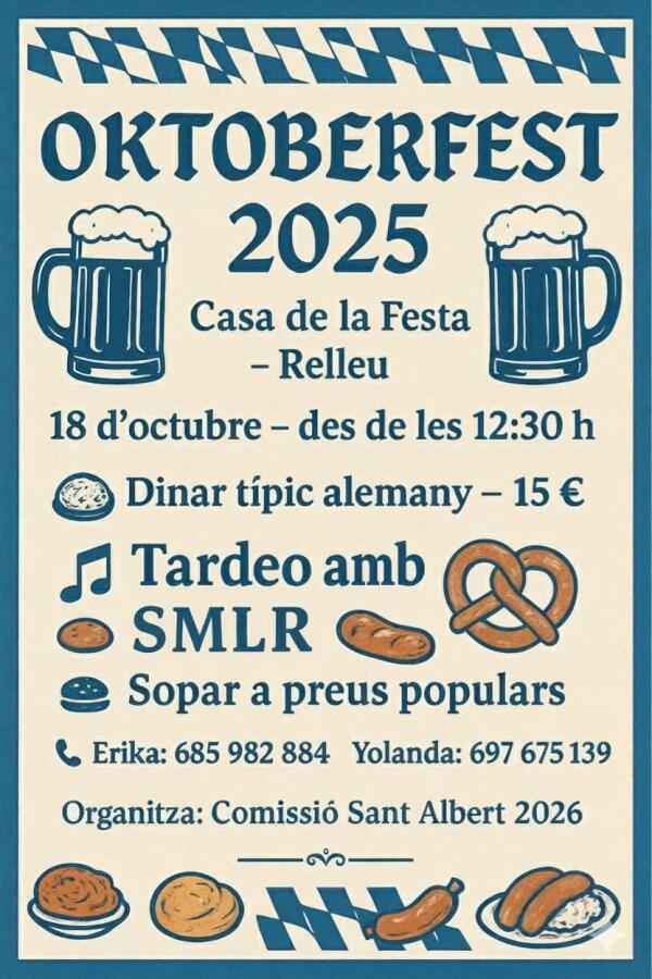 Agenda de cultura gratuita comarcal del 13 al 19 de octubre