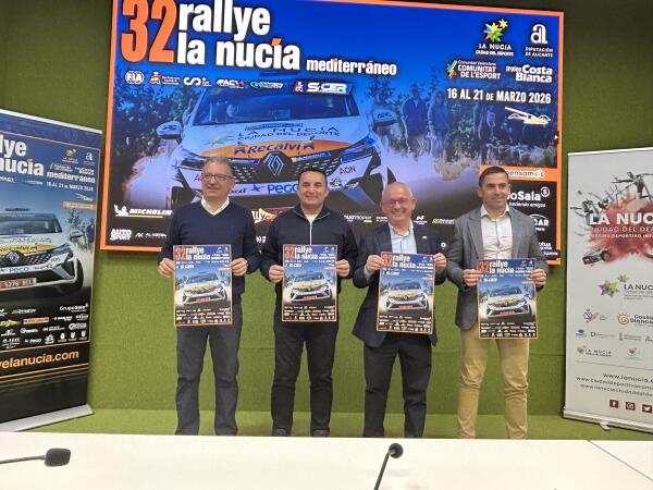 El 32&ordm; Rallye de La Nuc&iacute;a contar&aacute; con 10 tramos y 124 km. de competici&oacute;n