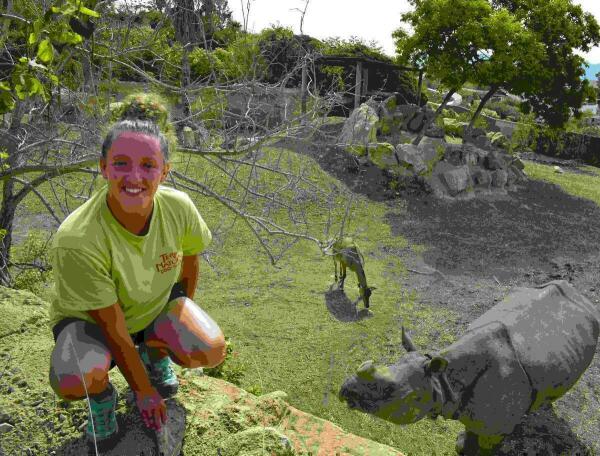 Terra Natura Benidorm, pionero en el estudio del compostaje de esti&eacute;rcol de rinocerontes y elefantes