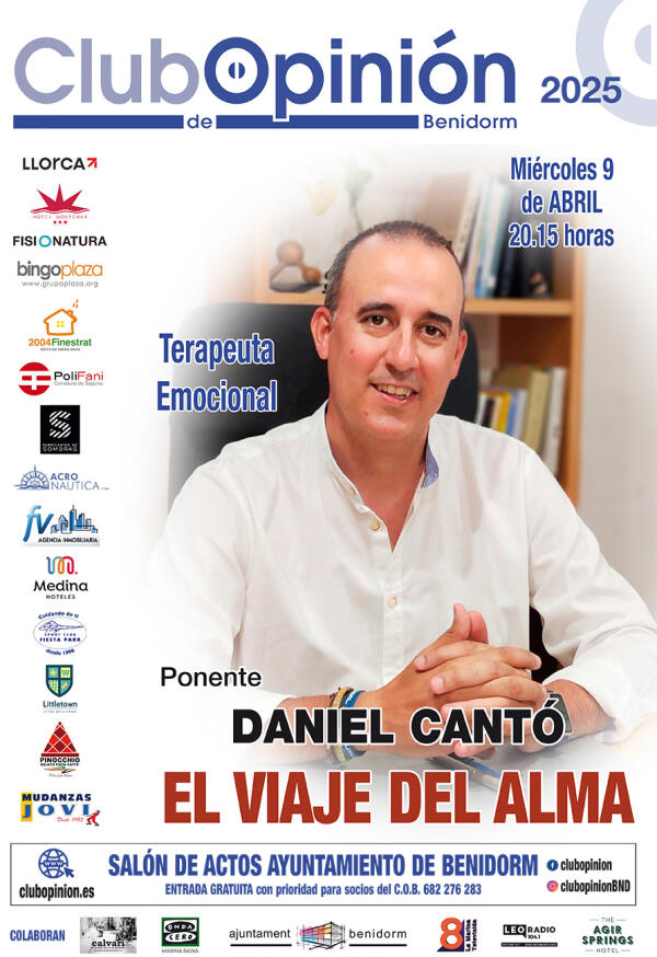 Daniel Cantó: “Hace años encontré las respuestas a todas estas cosas intangibles, el libro se llama “La respuesta está en el alma”