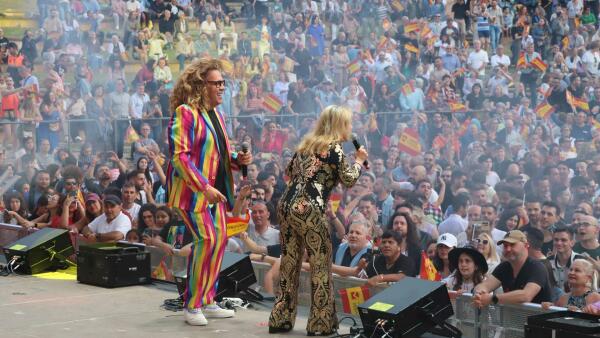 Más de 5.000 personas en el Parque de l’Aigüera apoyan a Melody en la gala final de Eurovisión 