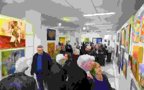 Una veintena de artistas de Kuntsgruppen Costa Blanca participan en una exposici&oacute;n colectiva en l&rsquo;Alf&agrave;s