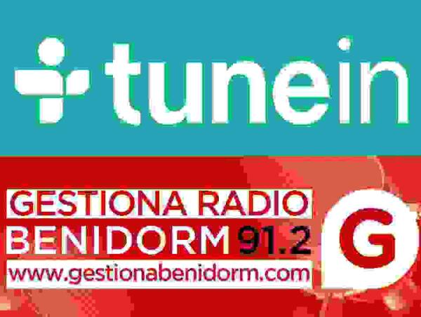 Ya puedes escuchar Gestiona Radio Benidorm a trav&eacute;s de TuneIn