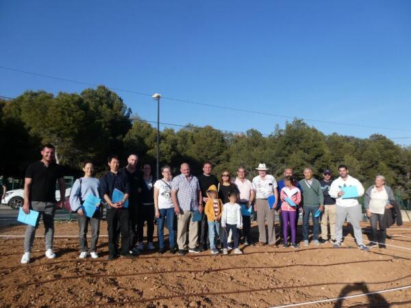 La Nucía entrega los 14 nuevos Ecohuertos en Pinar de Garaita 