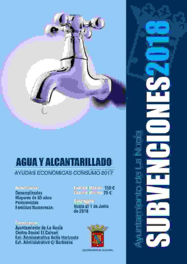 La Nuc&iacute;a &middot; Apertura del plazo para solicitar la subvenci&oacute;n del agua