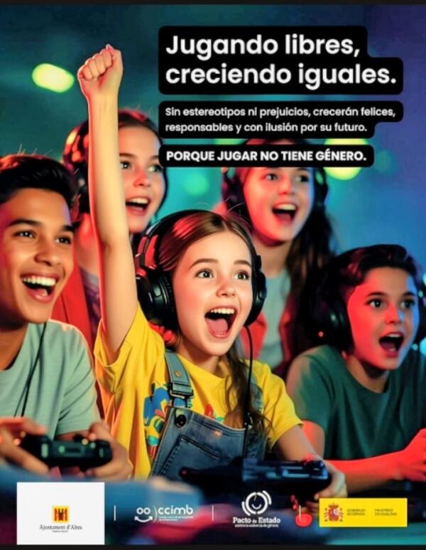 Igualtat presenta la campanya nadalenca de joguets no sexistes "Jugant lliures creixent iguals"