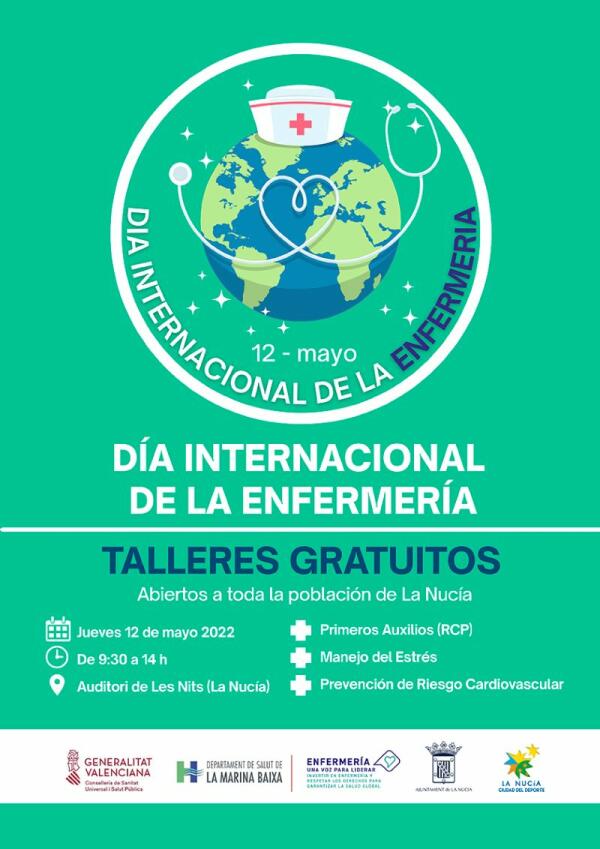 La Nucía celebra el Día Internacional de la Enfermería con “talleres gratuitos”