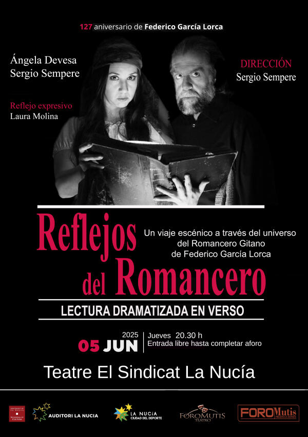 Mañana lectura dramatizada del “Romancero Gitano” de Lorca en el Sindicat